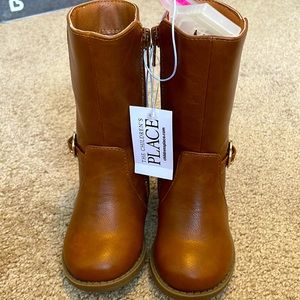 Toddler Brown Riding Boots size 5